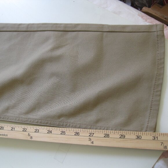 IZOD Jeans Men Ultraflex waistband Stretch Regular Fit Supersoft knit Denim Tan - Picture 13 of 15